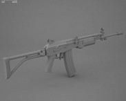 IMI Galil AR 3d model