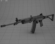 IMI Galil AR 3d model