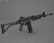 IMI Galil AR 3d model