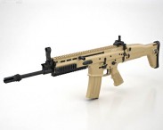 FN SCAR-L 3d model