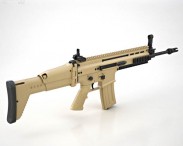 FN SCAR-L 3d model