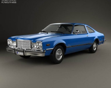 Plymouth Volare coupe 1977 3D Model