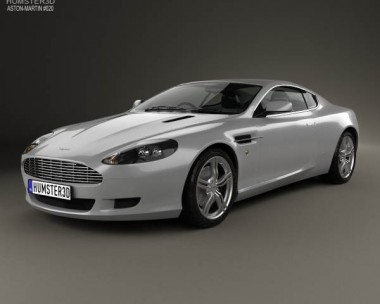 Aston Martin DB9 2004 3D Model