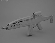 Heckler & Koch XM8 3d model