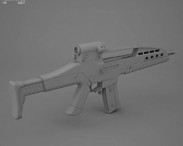 Heckler & Koch XM8 3d model