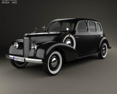 Skoda Superb OHV 1938 3D model