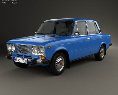 VAZ Lada 2106 1976 3D Model