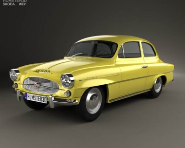 Skoda Octavia 1959 3D model