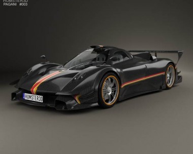 Pagani Zonda Revolucion 2014 3D model