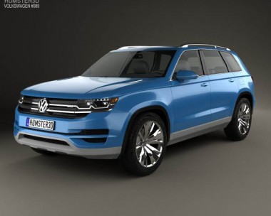 Volkswagen CrossBlue 2013 3D Model