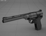 Wildey .475 Magnum 3d model