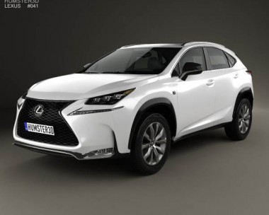 Lexus NX F Sport 2014 3D Model