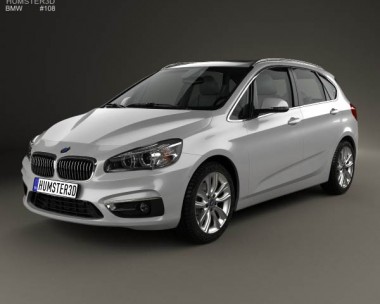 BMW 2 Series Active Tourer (F45) 2014 3D Model