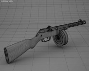 PPSh-41 3d model