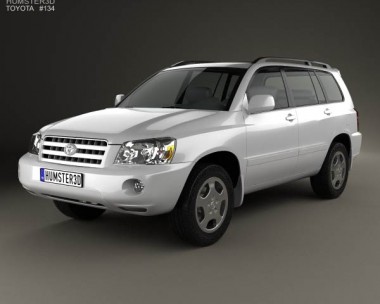 Toyota Highlander (XU20) 2003 3D model