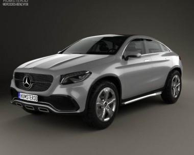 Mercedes-Benz Coupe SUV 2014 3D model