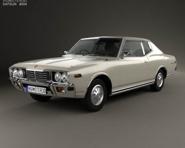 Datsun 260C coupe 1976 3D Model