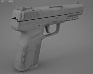 FN Five-seven 3d model