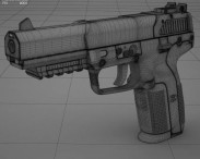 FN Five-seven 3d model