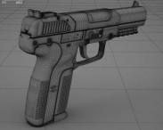 FN Five-seven 3d model