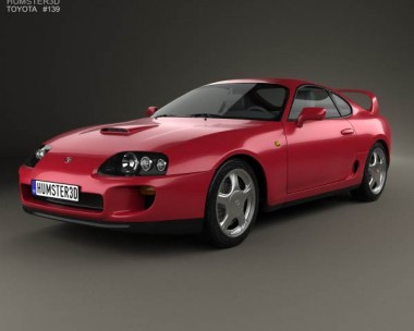 Toyota Supra 1993 3D Model