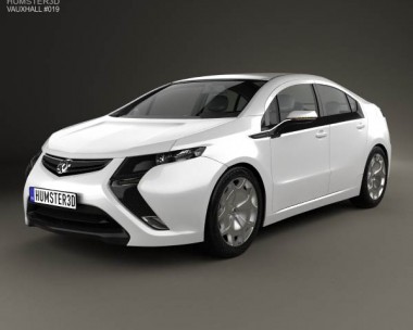 Vauxhall Ampera 2012 3D Model