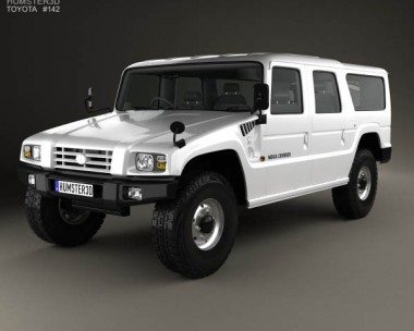 Toyota Mega Cruiser 1996 3D Model