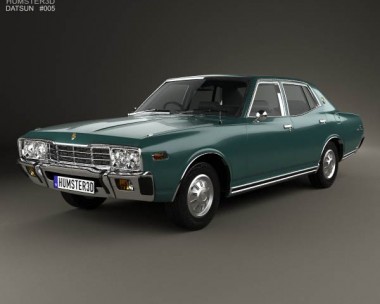 Datsun 280C sedan 1979 3D Model