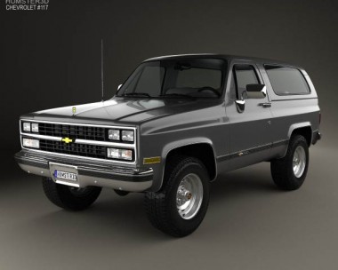 Chevrolet Blazer (K5) 1989 3D model