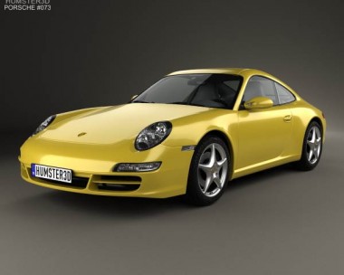 Porsche 911 Carrera (997) 2005 3D Model