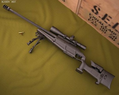 Blaser R93 LRS2 3D Model