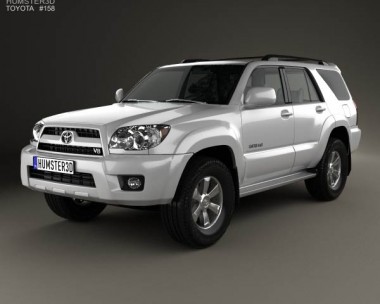 Toyota 4Runner 2005 3D Model