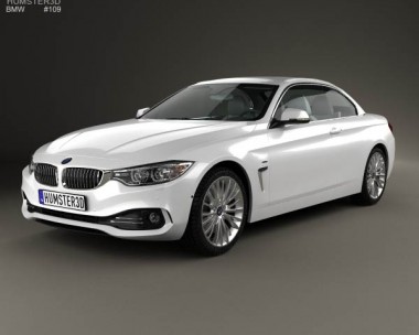 BMW 4 Series (F33) convertible Luxury Line 2013 3D model