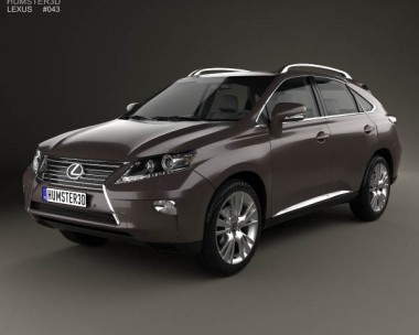 Lexus RX 2012 3D model