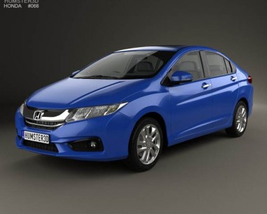 Honda City 2013 3D Model