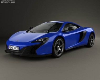 McLaren 650S coupe 2014 3D model