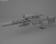 Zbroyar .458 SOCOM 3d model