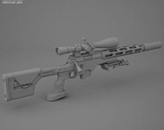 Zbroyar .458 SOCOM 3d model