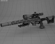 Zbroyar .458 SOCOM 3d model