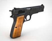 Browning Hi Power 3d model