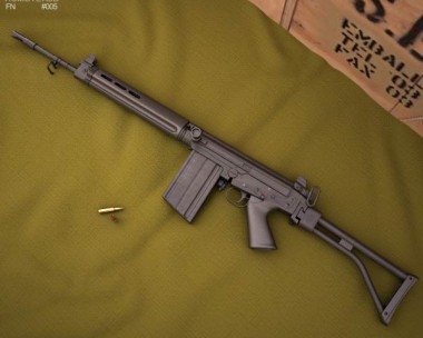 FN FAL 50.64 3D Model