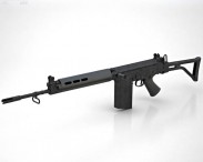 FN FAL 50.64 3d model