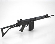 FN FAL 50.64 3d model