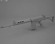 FN FAL 50.64 3d model