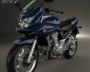 Suzuki Bandit 1250 S 2007 3D Model