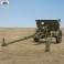 Type 90 75 mm Field Gun 3d model