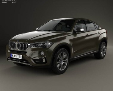 BMW X6 (F16) 2014 3D model