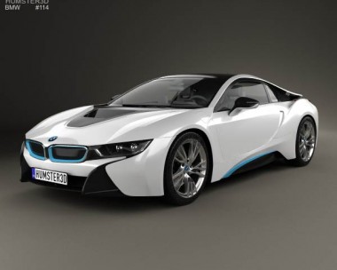 BMW i8 2014 3D Model