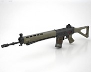 SIG SG 550 3d model