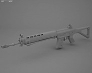 SIG SG 550 3d model